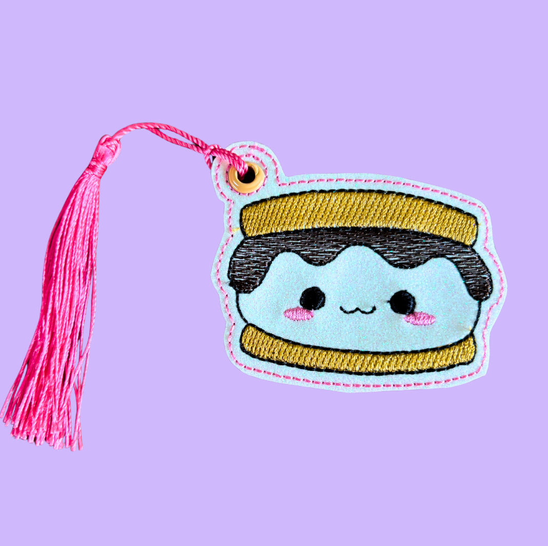 S’more Glitter Bookmark