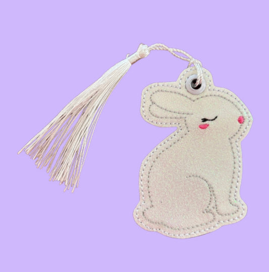 Bunny Glitter Bookmark